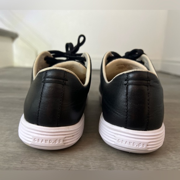 Women’s Black Cole Haan Grand Crosscourt II Sneakers, Women 8, Sezane Jack - Picture 2 of 9